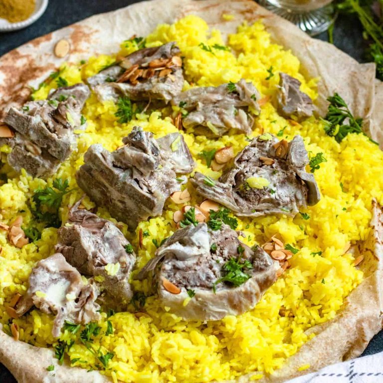 Jordanian Chicken Recipe - Mansaf Recipe - BanglaBite Mansaf